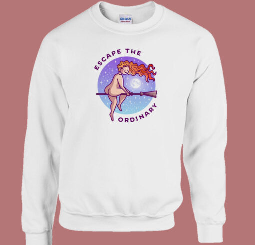 Escape The Ordinary Graphic 80s Sweatshirt