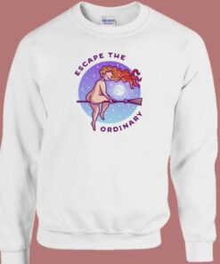 Escape The Ordinary Graphic 80s Sweatshirt 1 Escape The Ordinary Graphic 80s Sweatshirt 2