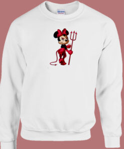 Evil Minnie Mouse 80s Sweatshirt 1