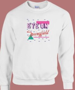 Eye On Springfield 80s Sweatshirt