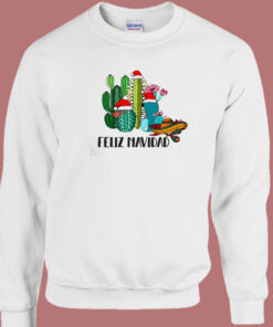 Feliz Navidad Mexican Christmas Sweatshirt 1