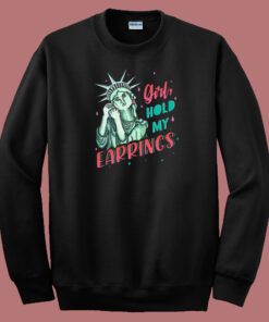 Feminist Nyc Statue 80s Sweatshirt 1
