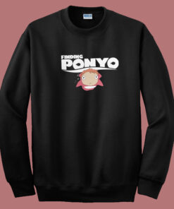Finding Ponyo Parody 80s Sweatshirt