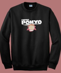 Finding Ponyo Parody 80s Sweatshirt