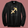 Floral Zodiac Sign Sagittarius 80s Sweatshirt