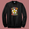 Flower Hippie Power 80s Sweatshirt