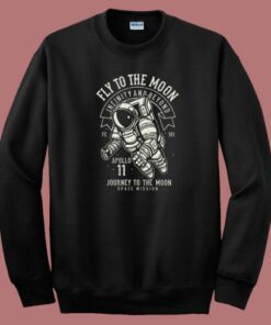 Fly To The Moon 80s Sweatshirt