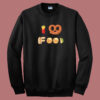 Food Lover Cooking 80s Sweatshirt