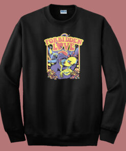Forbidden Love Jesus Alien Sweatshirt