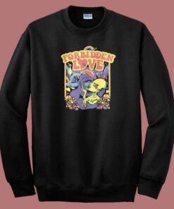 Forbidden Love Jesus Alien Sweatshirt