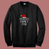 Forced Family Fun Sarcastic Christmas 80s Sweatshirt