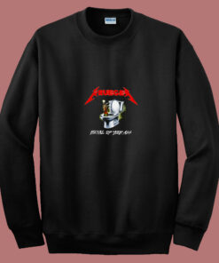 Freddy Krueger Metallica 80s Sweatshirt