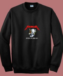 Freddy Krueger Metallica 80s Sweatshirt