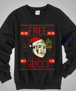 Free Gucci Mane Ugly Sweater Crewneck Sweatshirt