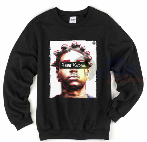 Free Kodak Sweatshirt Rapper Outfit