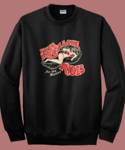 Free Moustache For The Ladies Rides Sweatshirt