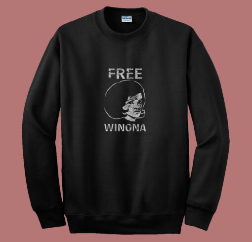 Free Winona Vintage Look Heathers 80s Sweatshirt