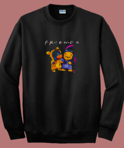 Friends Pooh And Eeyore 80s Sweatshirt