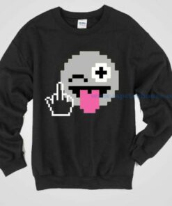 Fuck Emoticon Crewneck Sweatshirt