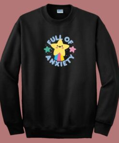 Full Of Goth Anxiety 80s Sweatshirt