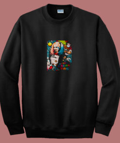 Fun Kult Batman Jocker Harley Quinn 80s Sweatshirt