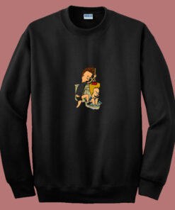 Funny Beavis And Butthead 80s Sweatshirt