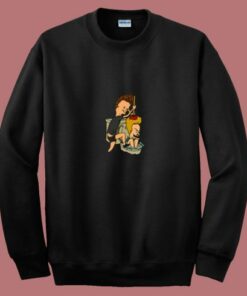 Funny Beavis And Butthead 80s Sweatshirt