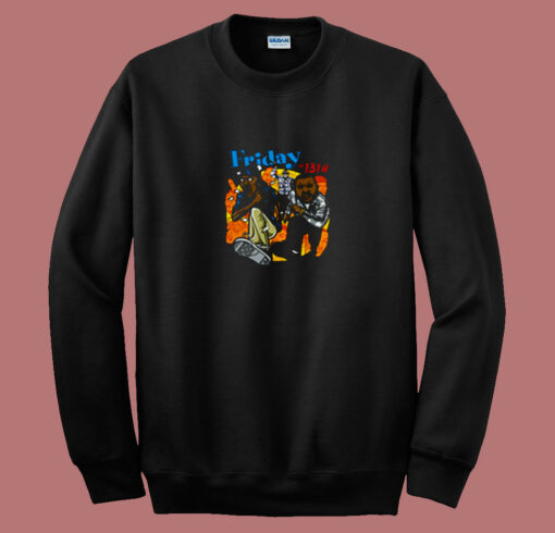 Funny Friday The 13th 80s Sweatshirt