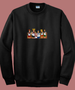 Funny King Of The Hill X Sailor Moon 80s Sweatshirt