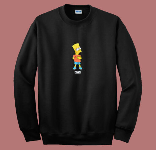 Funny Kith X The Simpsons Bart 80s Sweatshirt