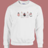 Funny Meowy Christmas Sweatshirt