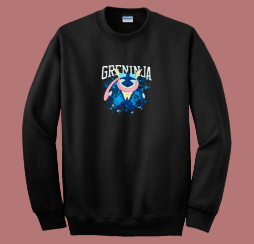 Funny Pokemon Greninja 80s Sweatshirt