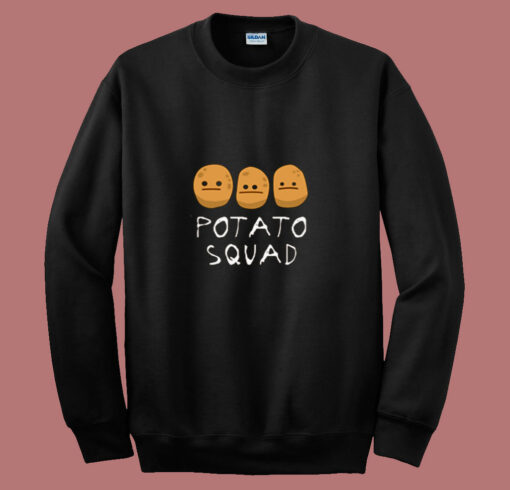 Funny Potato Squad 80s Sweatshirt