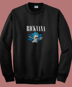Funny Rickvana Parody Rick And Morty 80s Sweatshirt Funny Rickvana Parody Rick And Morty 80s Sweatshirt