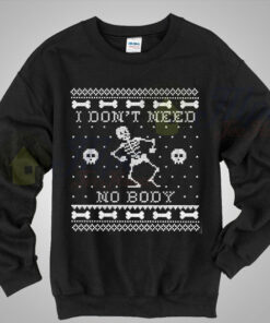 Funny Skeleton Dance Christmas Sweater Funny Skeleton Dance Christmas Sweater