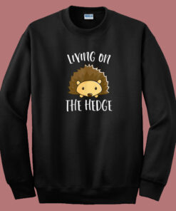 Funny Spikey Hedgehog 80s Sweatshirt Funny Spikey Hedgehog 80s Sweatshirt