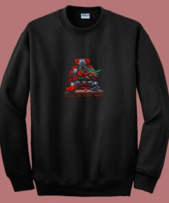 Funny Star Wars The Mandalorian Art 80s Sweatshirt