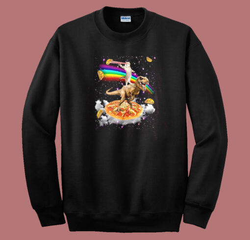 Galaxy Laser Eye Cat Sweatshirt