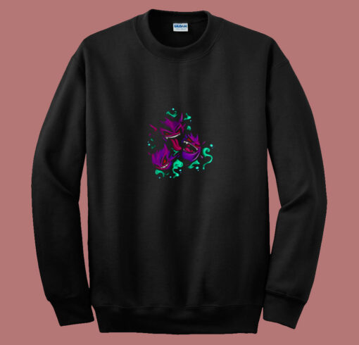 Gang Gar  Gengar Custom 80s Sweatshirt