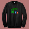 Garbage Truck With Dumpster 80s Sweatshirt