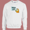 Garfield Beware Of The Slut Sweatshirt