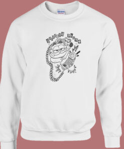 Garfield Phone Funny Sweatshirt 1