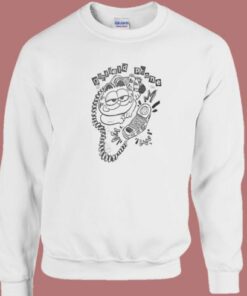 Garfield Phone Funny Sweatshirt 2