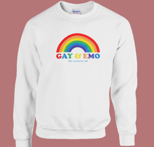 Gay And Emo The Summer Sweatshirt On Sale