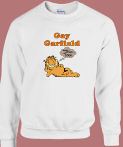 Gay Garfild Lasagna Cock Sweatshirt 1