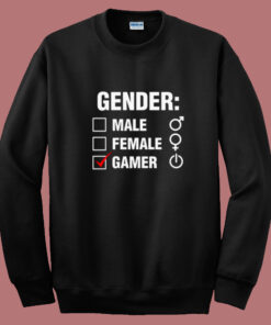 Gender Male Female Gamer Sweatshirt Gender Male Female Gamer Sweatshirt
