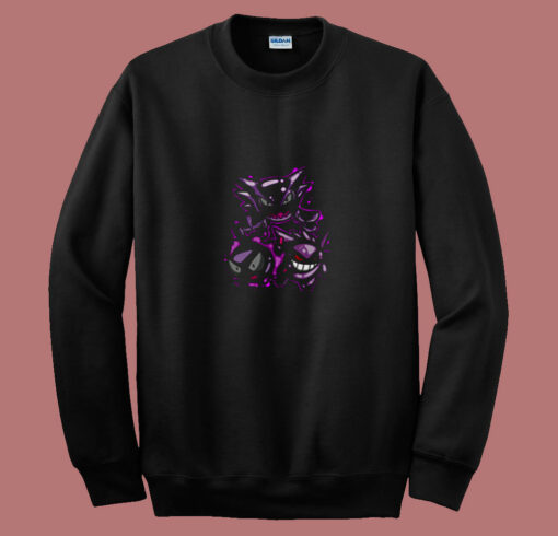 Gengar Ghastly And Huanter 80s Sweatshirt