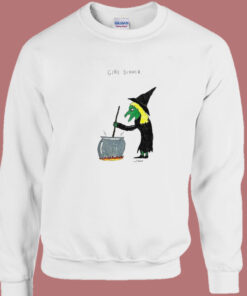 Girl Dinner Witch Halloween Sweatshirt Girl Dinner Witch Halloween Sweatshirt