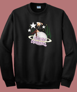Girl Space Cowgirl 80s Sweatshirt