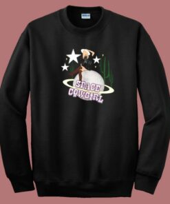 Girl Space Cowgirl 80s Sweatshirt